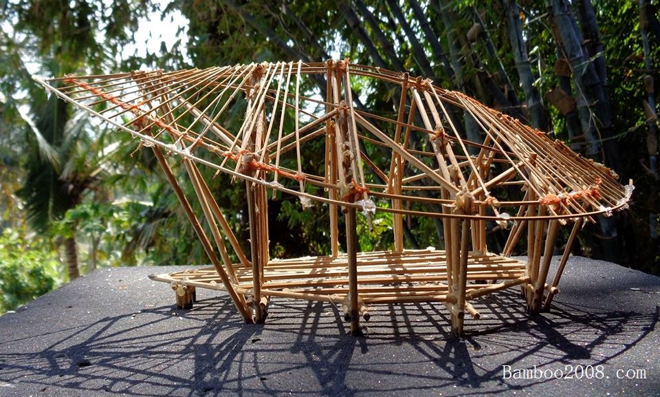 印尼:亚竹结构瑜伽馆-境道原竹