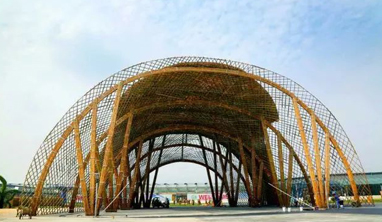 个性竹建筑 农业嘉年华工程项目–湖北武汉市