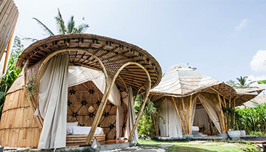 特色竹房子 经典竹屋建筑 可定制-印尼巴厘岛