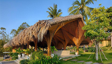 竹结构酒店 竹建筑酒店-印尼：拉哈纳度假酒店