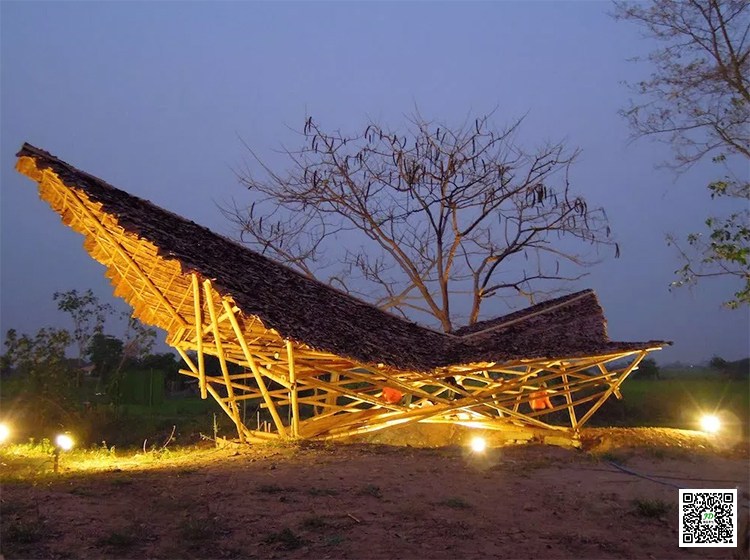 现代竹桥建筑 竹桥景观项目案例分享