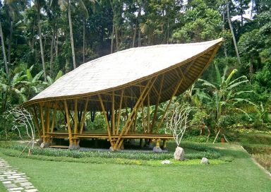 源于自然原材料竹构建筑优势是什么？竹屋 竹建筑 竹艺建筑