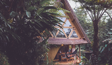 本土特色竹屋 全竹结构竹房子 –巴厘岛