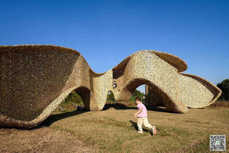 特色竹建筑中的结构美学