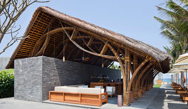 个性竹子建筑 特色竹结构酒店 –越南