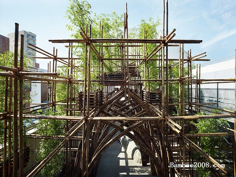 竹结构式竹建筑的一些技术问题