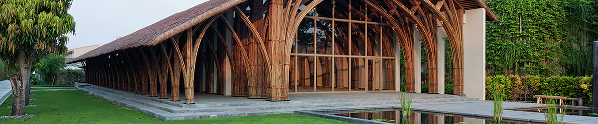 竹艺建筑：原始与现代的完美融合 （设计+建造）四川境道原竹