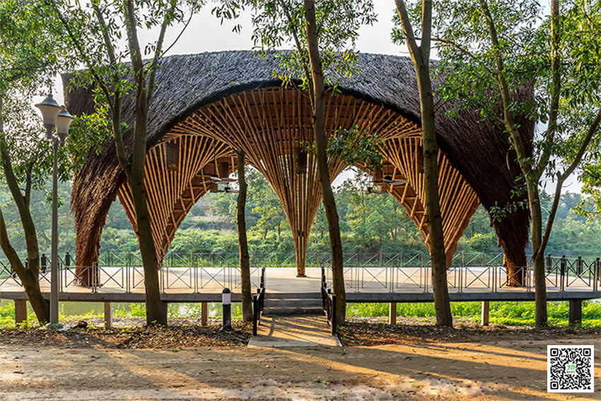 竹建筑与建筑美学”合二为一”完美诠释