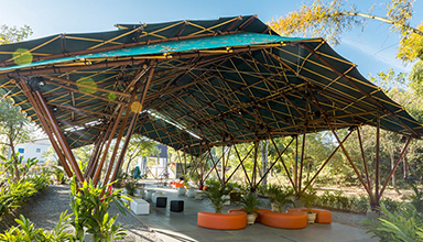 特色竹棚景观建筑  分离之门 -巴西作品案例