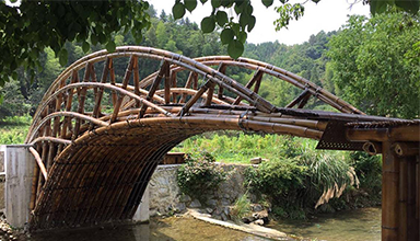 文旅机构想获取的国外知名现代竹桥景观建筑案例