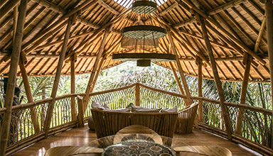 特色竹房子建筑  绿色村庄-印尼巴厘岛项目鉴赏