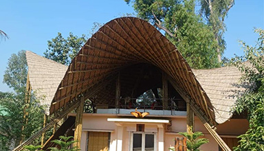 分享竹建筑与竹装饰的养护技巧 （设计+建造）境道原竹