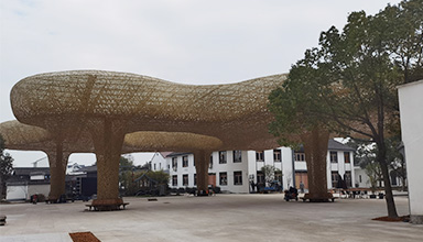 竹编建筑是一种怎样的建筑形式 设计+建造询四川境道原竹