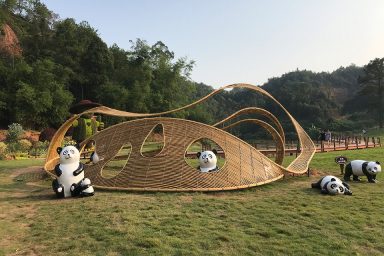 探索建筑中的竹构艺术装置是什么？境道原竹全国施工