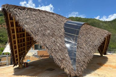 竹建筑公司推荐-境道原竹提供曲面竹艺全程一体化解决方案