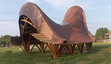 原竹建筑 | 雲栖村马鞍竹建筑